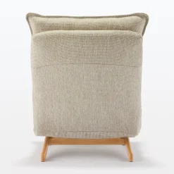 Fauteuil inclinable à dossier haut – Beige