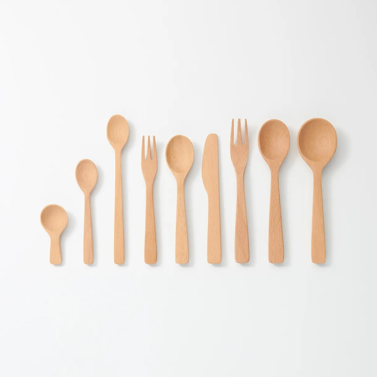 Fourchette en hêtre 19cm