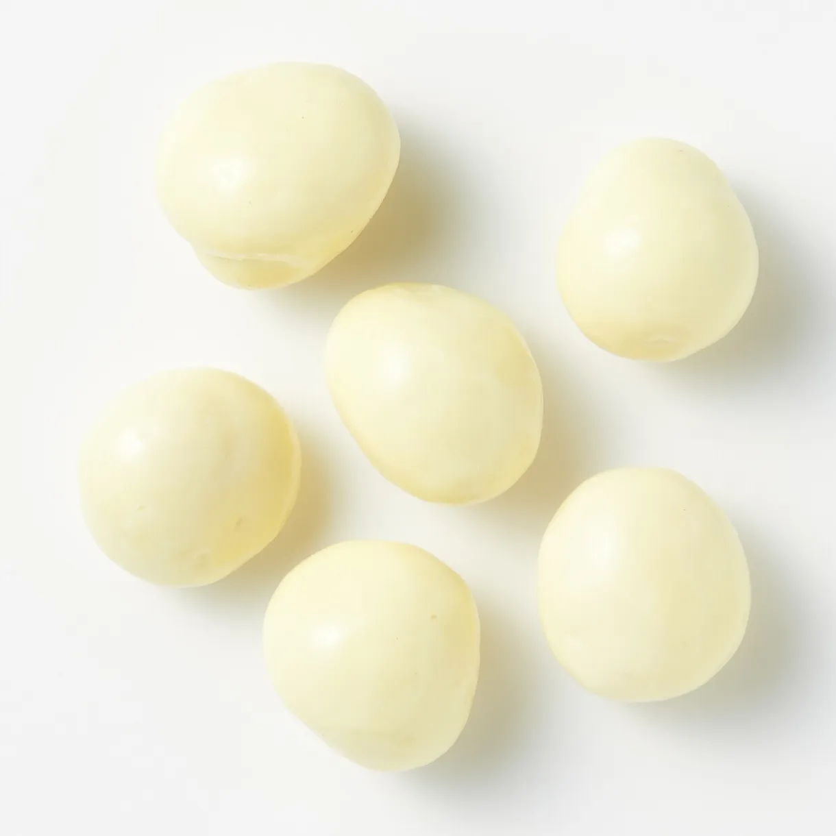 Fraises enrobées de chocolat blanc