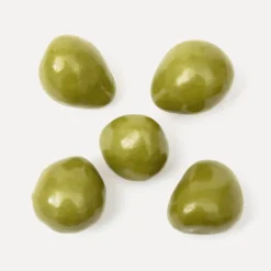 Fraises enrobées de chocolat blanc au matcha