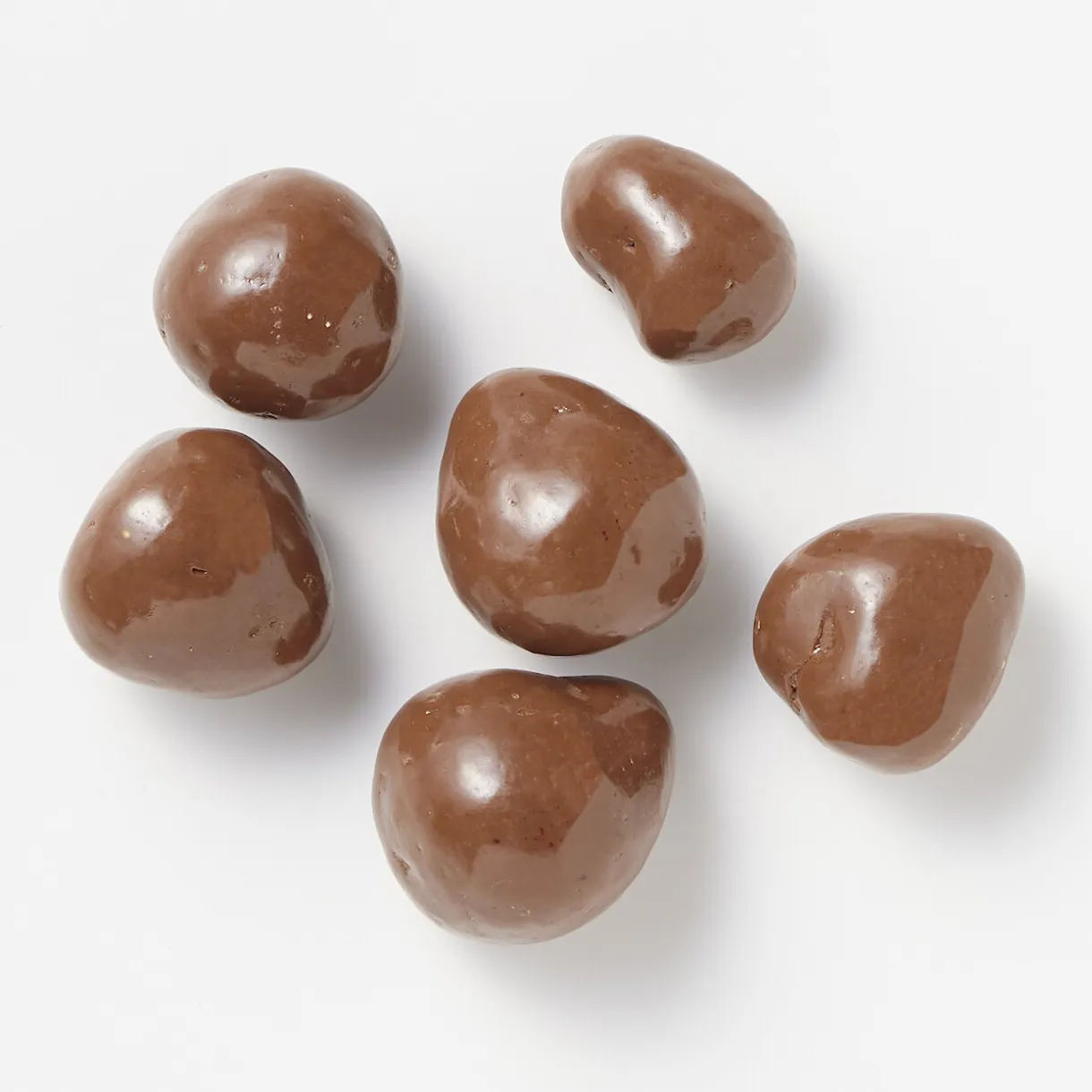 Fraises enrobées de chocolat au lait