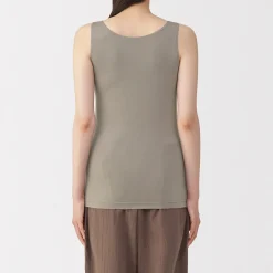 Gilet à soutien caché en mélange de lyocell pour femme
