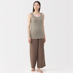 Gilet à soutien caché en mélange de lyocell pour femme