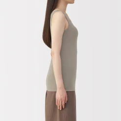 Gilet à soutien caché en mélange de lyocell pour femme