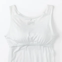 Gilet à soutien caché en mélange de lyocell pour femme