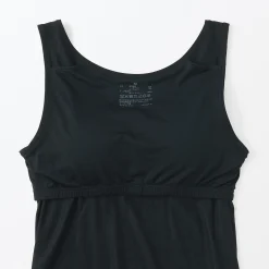 Gilet à soutien caché en mélange de lyocell pour femme