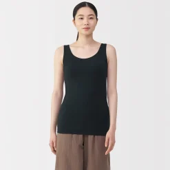 Gilet à soutien caché en mélange de lyocell pour femme