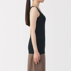 Gilet à soutien caché en mélange de lyocell pour femme