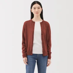 Gilet en Laine à Maille Fine Femme