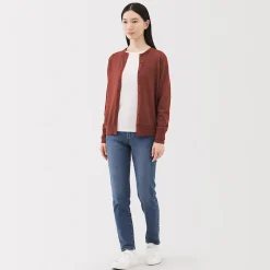 Gilet en Laine à Maille Fine Femme