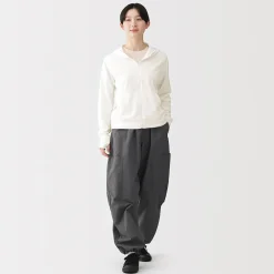 Haut à capuche et fermeture éclair Quick Dry pour femme