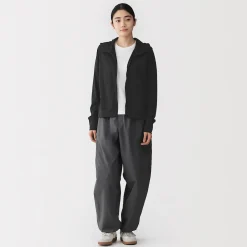 Haut à capuche et fermeture éclair Quick Dry pour femme