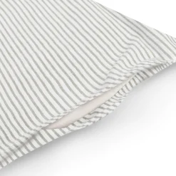 Housse de couette en coton délavé ‐ 240 x 220 cm, Rayé