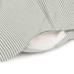 Housse de couette en coton délavé ‐ 240 x 220 cm, Rayé