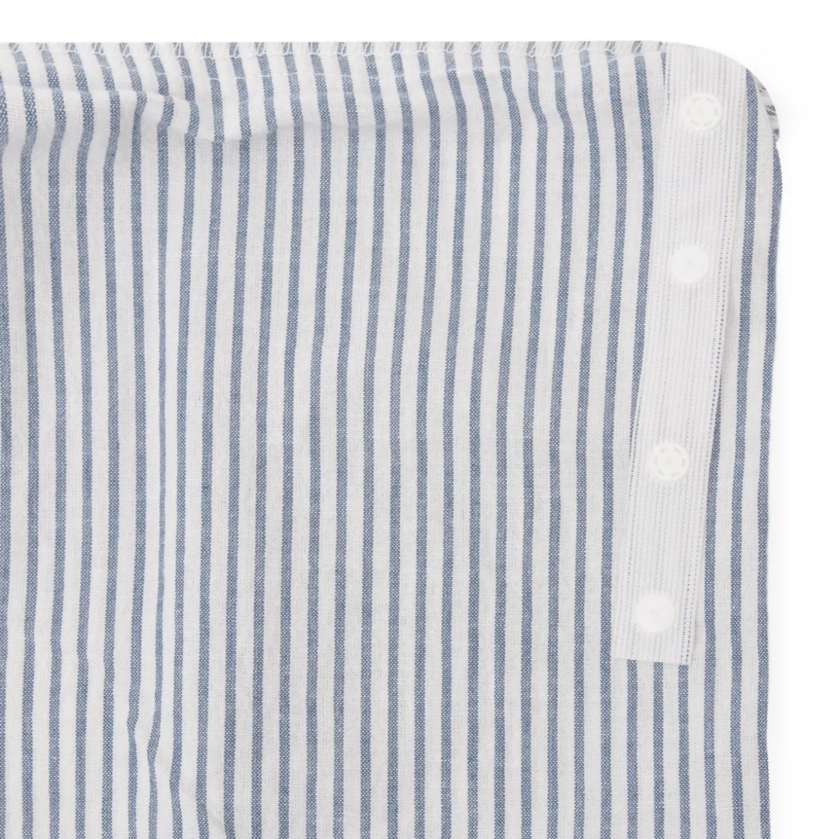 Housse de couette en coton délavé ‐ 240 x 220 cm, Rayé