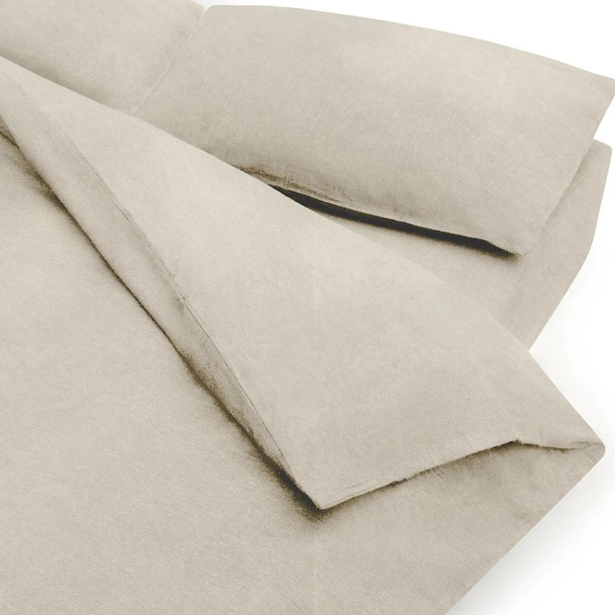 Housse de couette en coton délavé ‐ 210 x 210 cm