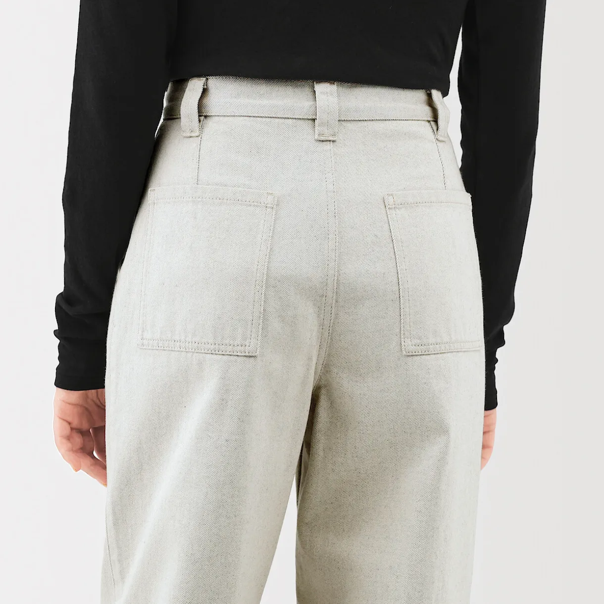 Jean en coton recyclé pour femme