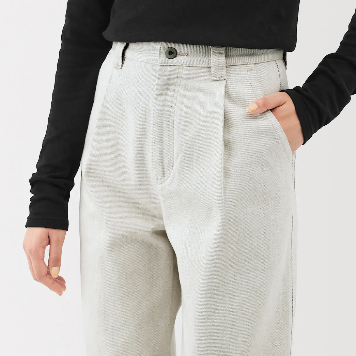 Jean en coton recyclé pour femme