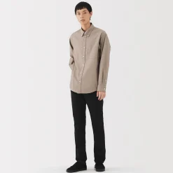 Jean slim en denim extensible pour homme ‐ Noir