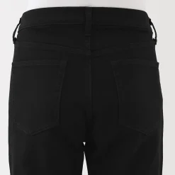 Jean slim en denim extensible pour homme ‐ Noir
