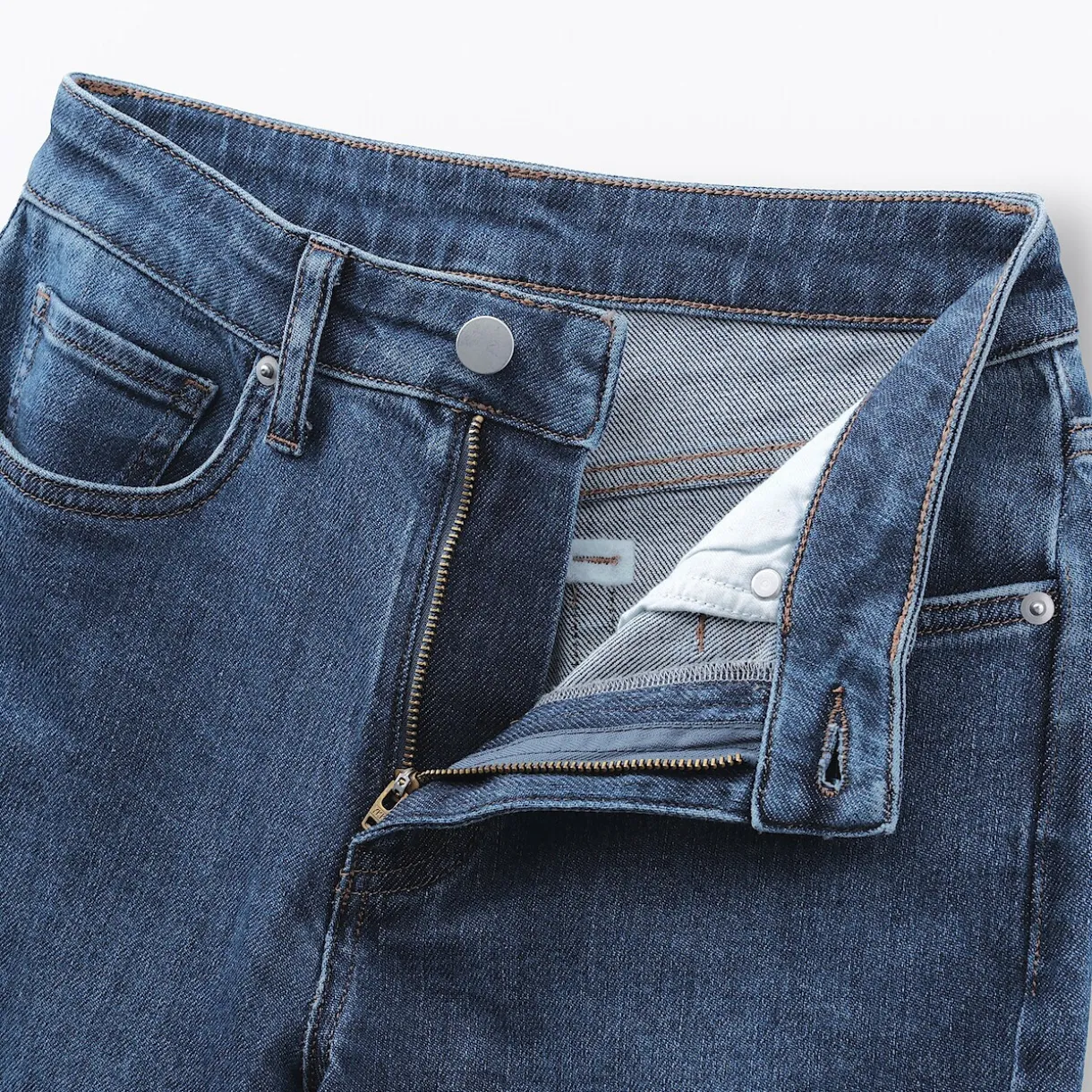 Jean slim en denim stretch pour femme