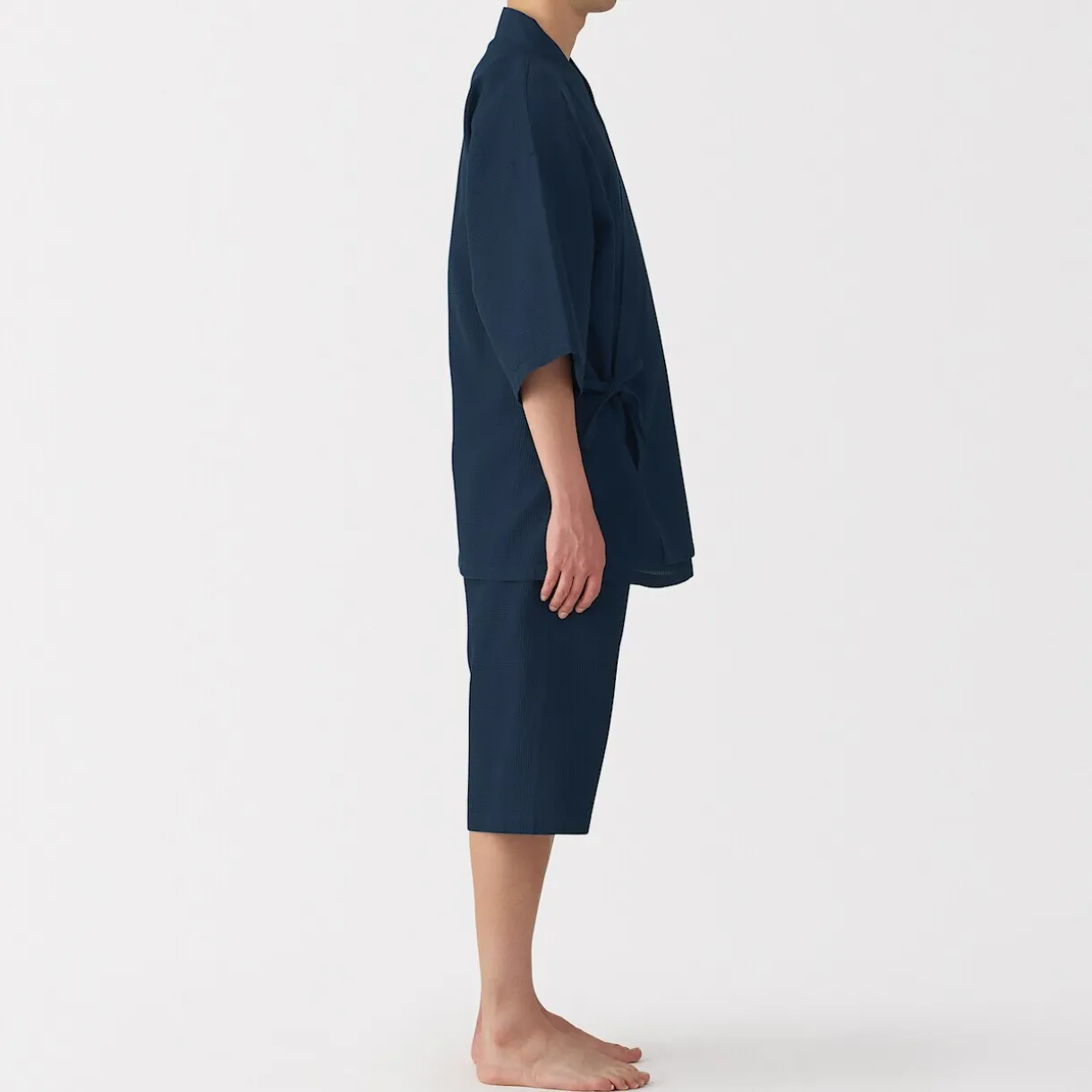 Jinbei en lyocell gaufré unisexe
