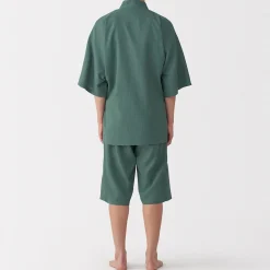 Jinbei en lyocell gaufré unisexe