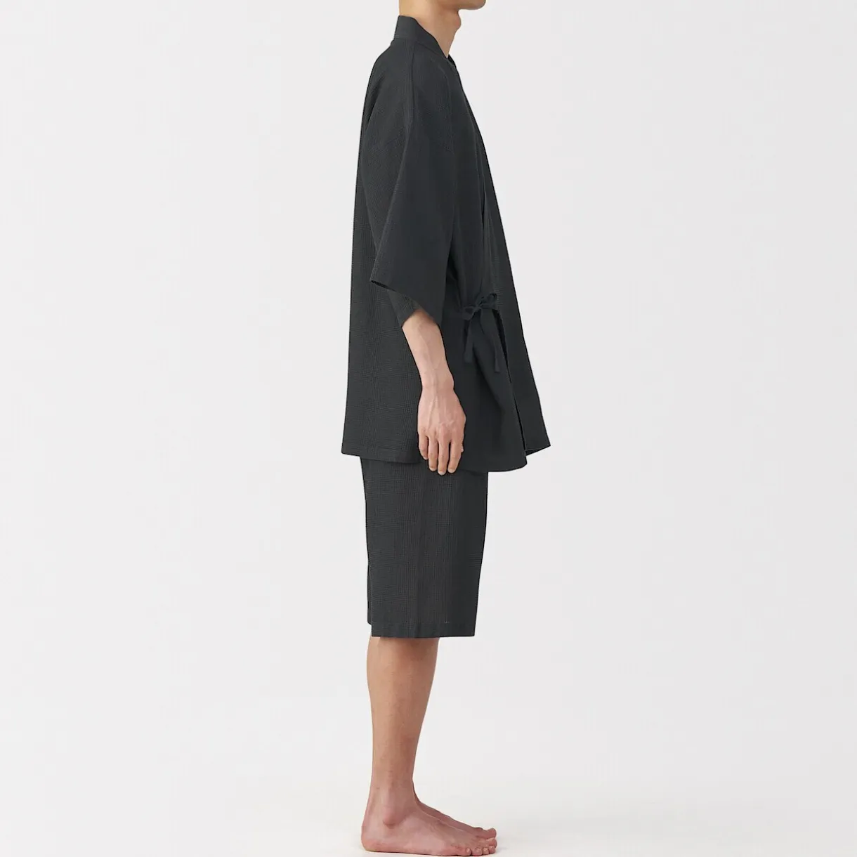 Jinbei en lyocell gaufré unisexe