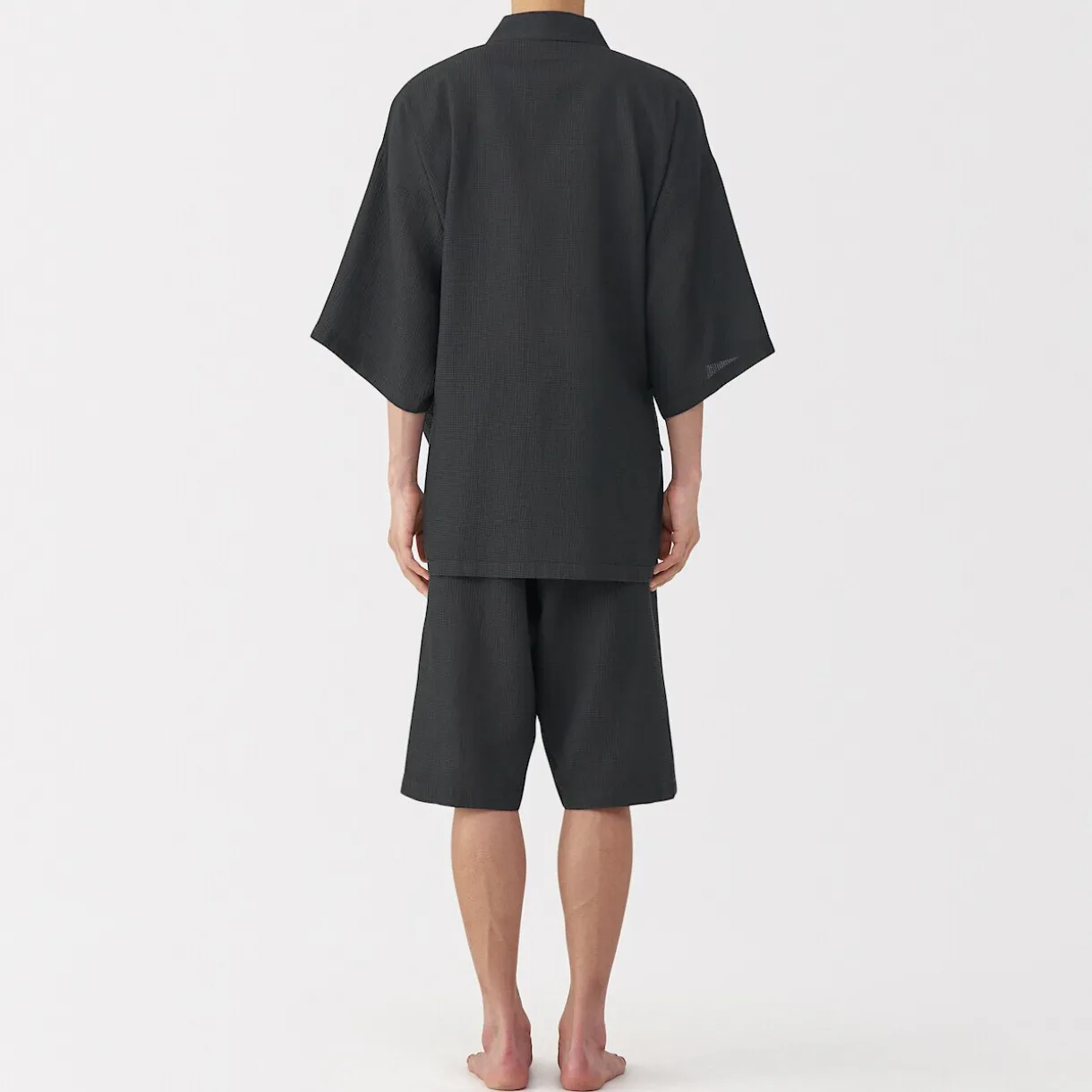 Jinbei en lyocell gaufré unisexe
