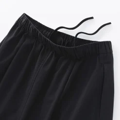 Jupe midi à la coupe confortable en coton délavé pour femme