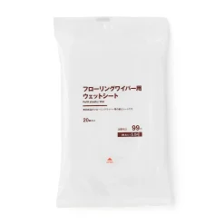 Kit de nettoyage ‐ Lingettes humides pour le sol (lot de 20)