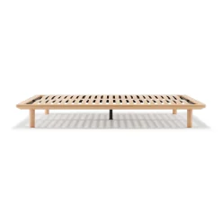 Lit plateforme super king en chêne