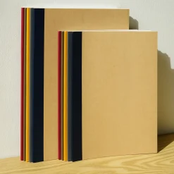 Lot de 5 carnets en papier d`arbres de plantation (A4)