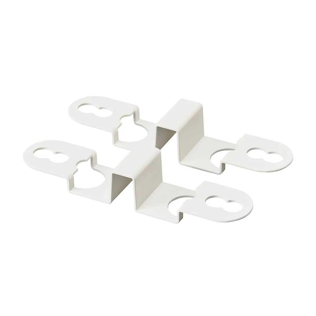 Lot de 2 fixations pour tiroir PP