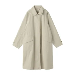 Manteau à col montant déperlant pour femme