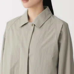 Manteau à col montant déperlant pour femme