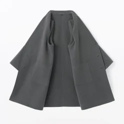 Manteau Chesterfield en mélange de laine mérinos pour homme