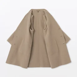 Manteau Chesterfield en mélange de laine mérinos pour homme