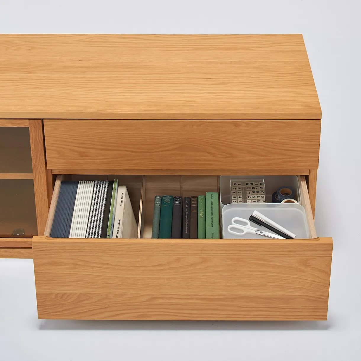 Meuble TV en chêne ‐ Grand