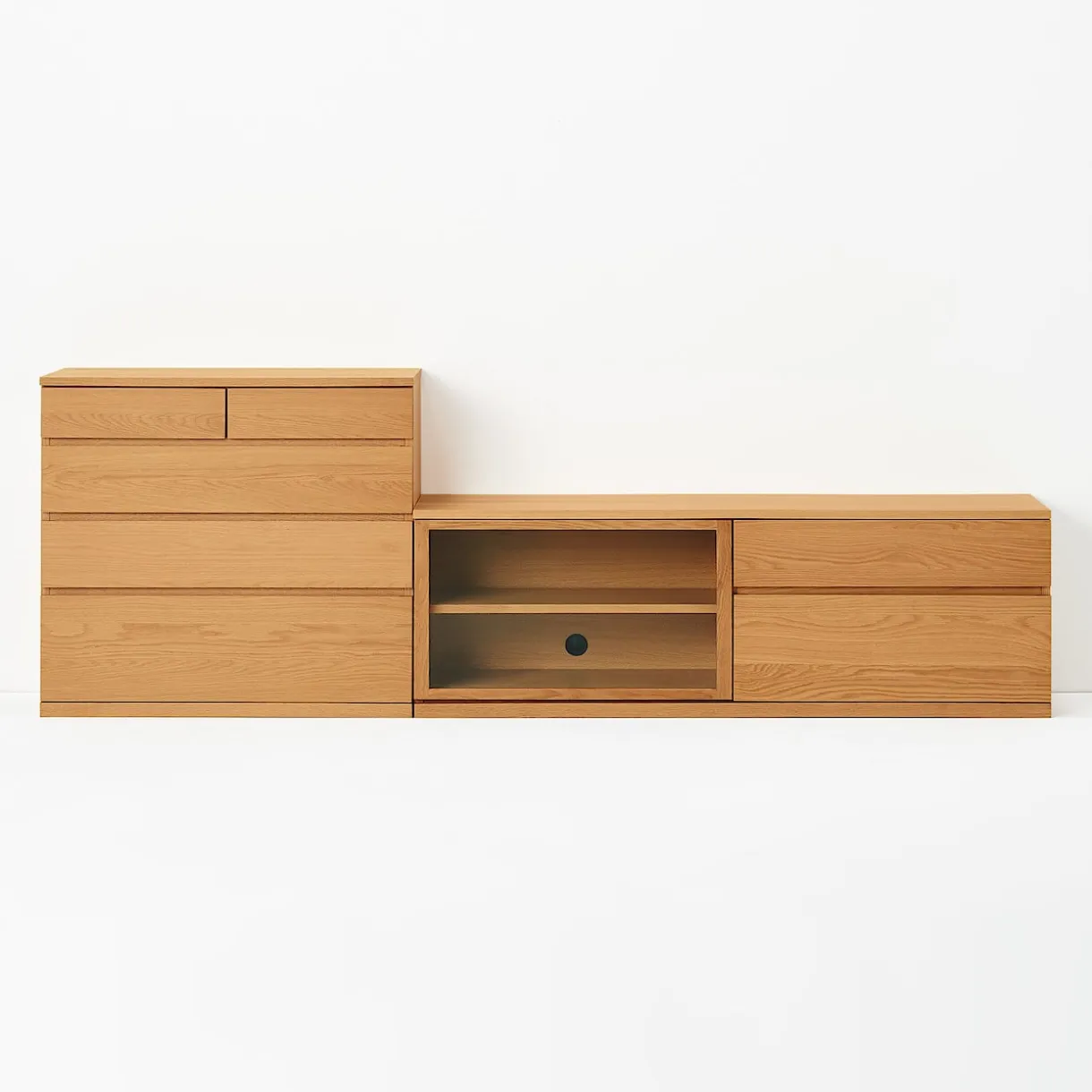 Meuble TV en chêne ‐ Grand