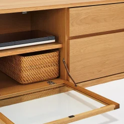 Meuble TV en chêne ‐ Moyen