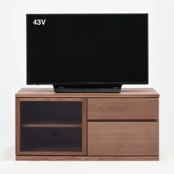 Meuble TV en noyer ‐ Moyen