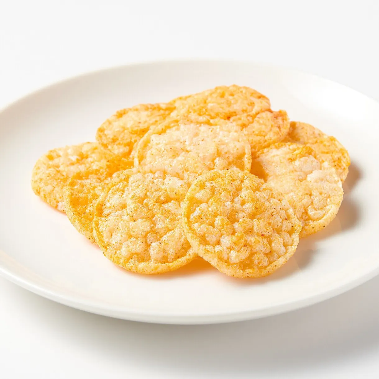 Mini‐galettes de riz saveur tomate et piment