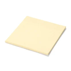 Notes adhésives carrées larges à carreaux 5mm