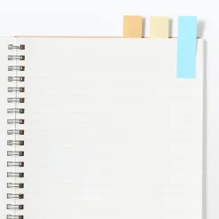 Notes autocollantes indexées ‐ Unies, lot de 5