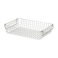 Panier en fil d'acier inoxydable L37X P26 XH8 cm