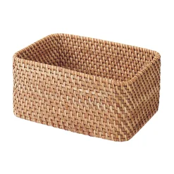 Panier en rotin L26xP18xH12cm