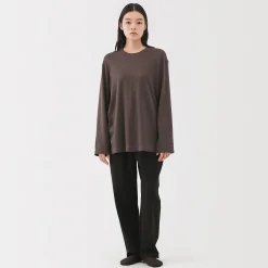 Pantalon à cordon en coton lisse unisexe