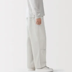 Pantalon aux genoux renforcés en coton recyclé pour homme