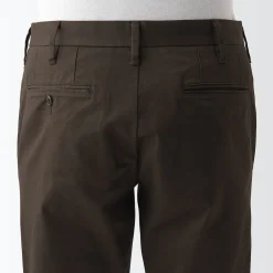 Pantalon Chino en coton stretch coupe slim homme ‐ Longueur 82cm